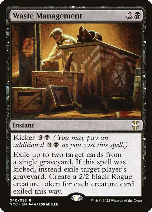 Waste Management · New Capenna Commander 40/447