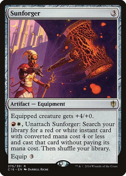 Sunforger · Commander 2016 275/351