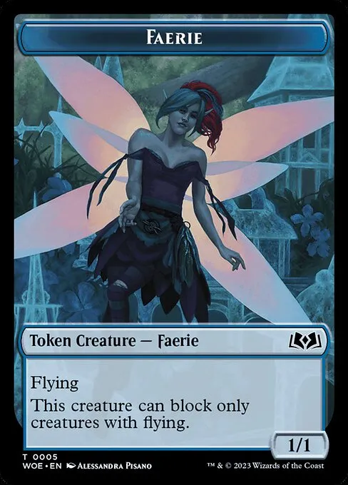 Faerie · Wilds of Eldraine Tokens 5/18