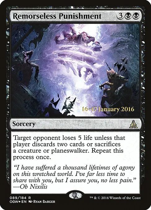Remorseless Punishment · Oath of the Gatewatch Promos 89s/65