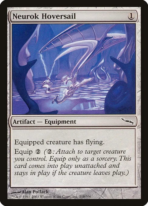 Neurok Hoversail · Mirrodin 218/306