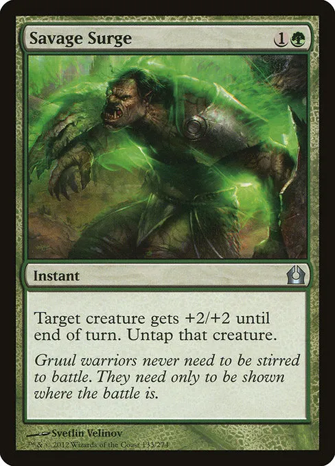Savage Surge · Return to Ravnica 133/274