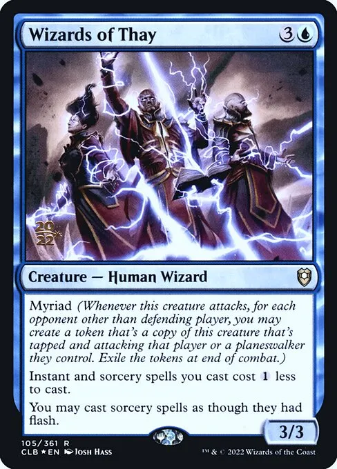Wizards of Thay · Battle for Baldur's Gate Promos 105s/104