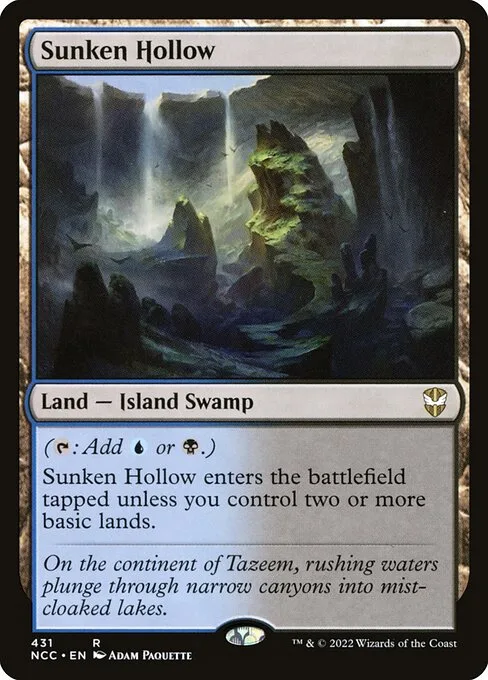 Sunken Hollow · New Capenna Commander 431/447