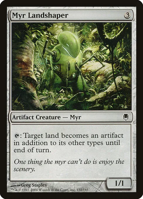 Myr Landshaper · Darksteel 131/165