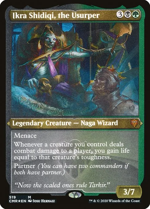 Ikra Shidiqi, the Usurper · Commander Legends 519/718