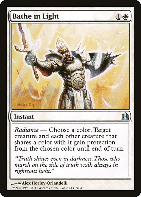Bathe in Light · Commander 2011 9/318