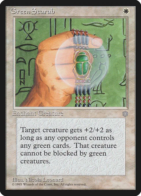 Green Scarab · Ice Age 28/383