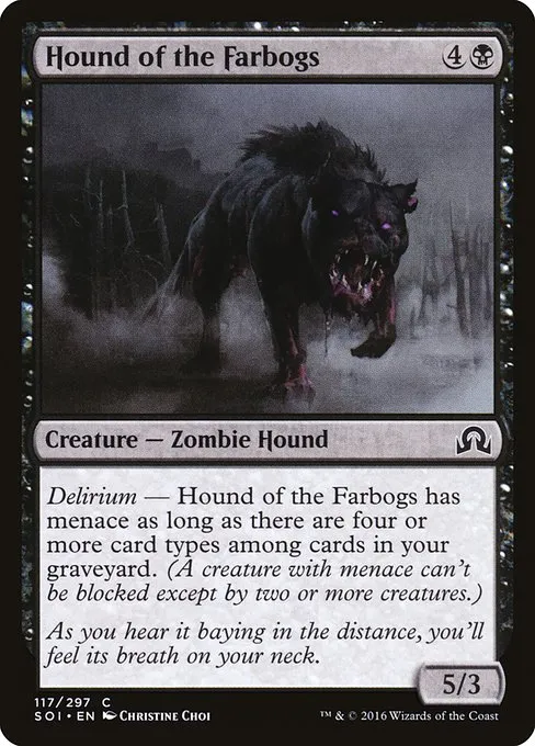 Hound of the Farbogs · Shadows over Innistrad 117/302