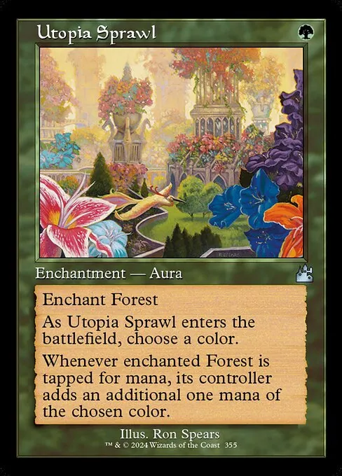 Utopia Sprawl · Ravnica Remastered 355/531