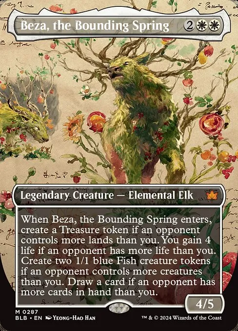 Beza, the Bounding Spring · Bloomburrow 287/398