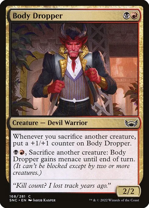 Body Dropper · Streets of New Capenna 168/513