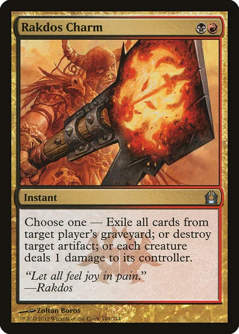 Rakdos Charm · Return to Ravnica 184/274