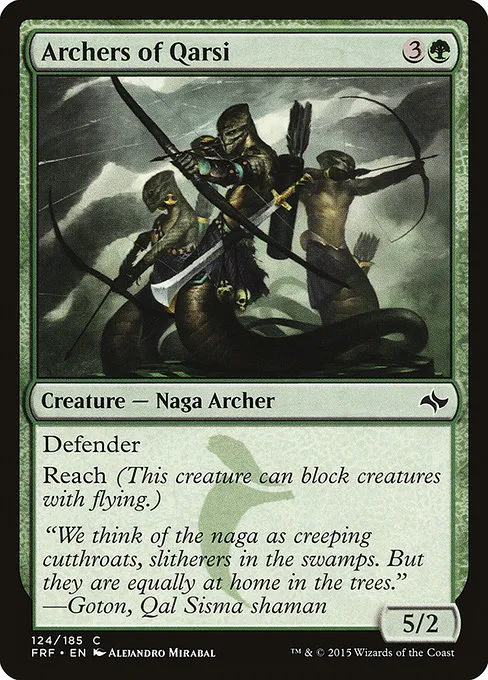Archers of Qarsi · Fate Reforged 124/191
