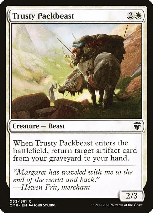 Trusty Packbeast · Commander Legends 53/718
