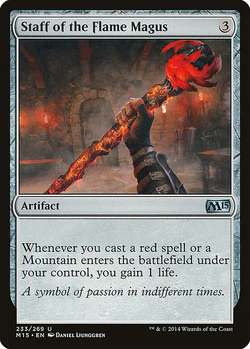 Staff of the Flame Magus · Magic 2015 233/284