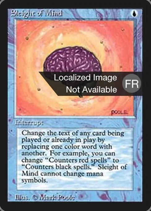 Sleight of Mind · Foreign Black Border 81/307
