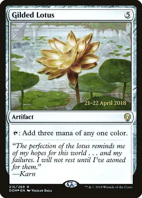 Gilded Lotus · Dominaria Promos 215s/118