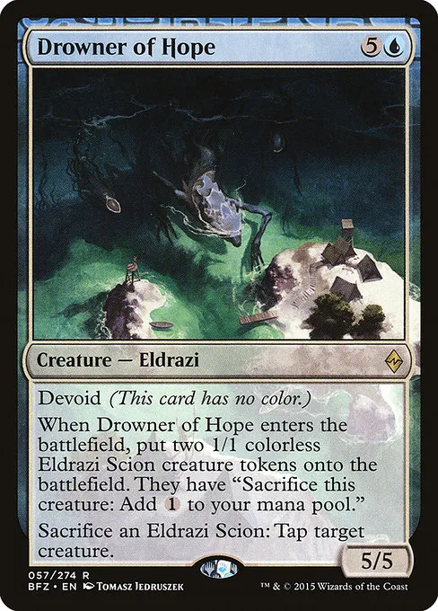 Drowner of Hope · Battle for Zendikar 57/299