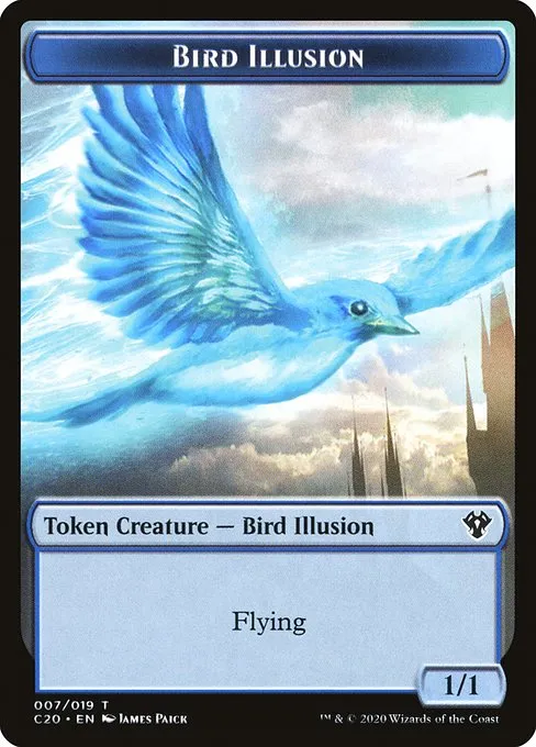 Bird Illusion · Commander 2020 Tokens 7/20