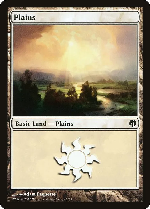 Plains · Duel Decks: Heroes vs. Monsters 42/81