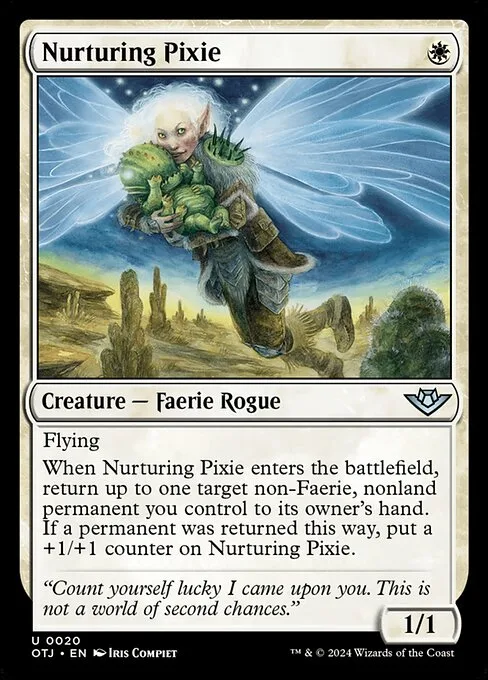 Nurturing Pixie · Outlaws of Thunder Junction 20/374