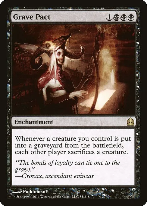 Grave Pact · Commander 2011 85/318