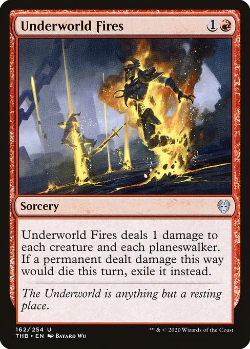Underworld Fires · Theros Beyond Death 162/358