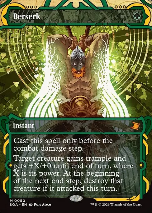 Berserk · Secrets of Strixhaven Mystical Archive 50/195
