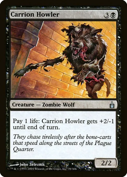Carrion Howler · Ravnica: City of Guilds 79/306