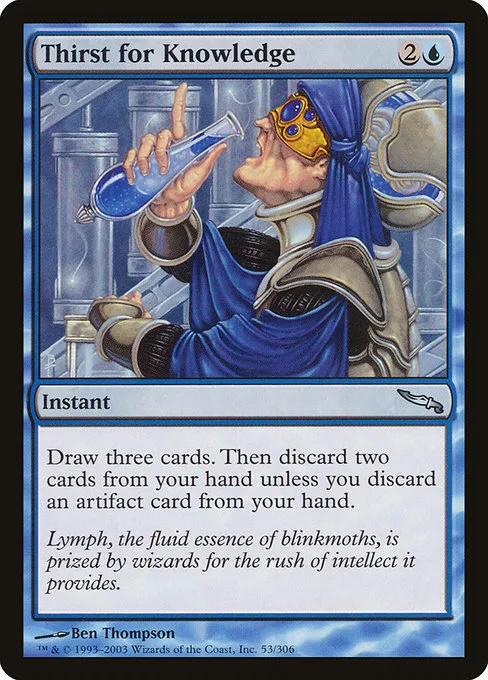 Thirst for Knowledge · Mirrodin 53/306