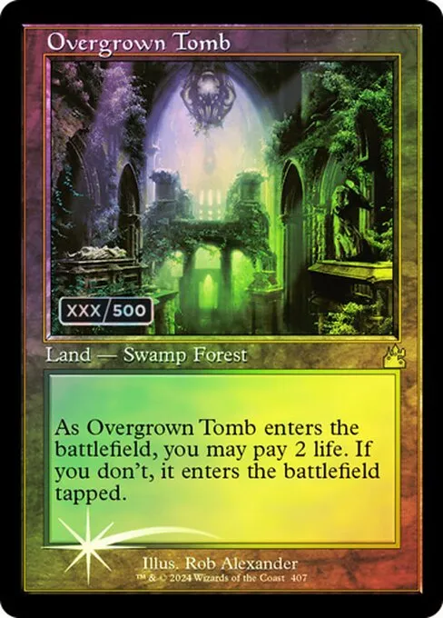 Overgrown Tomb · Ravnica Remastered 407z/531