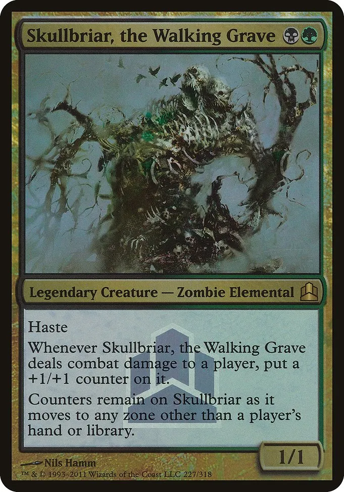 Skullbriar, the Walking Grave · Commander 2011 Launch Party 227/5