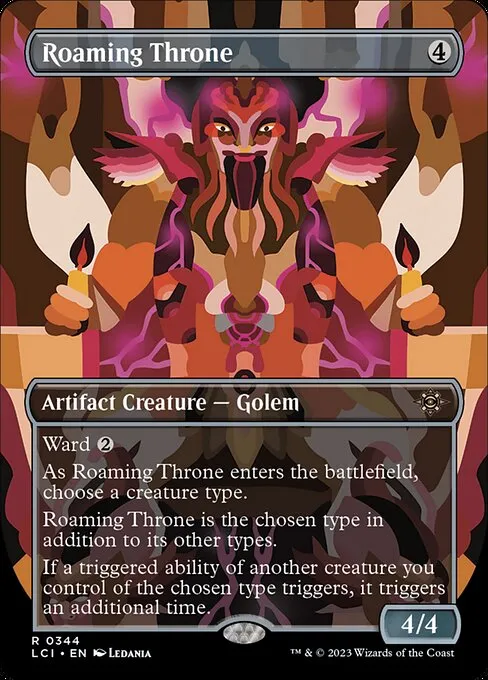Roaming Throne · The Lost Caverns of Ixalan 344/416