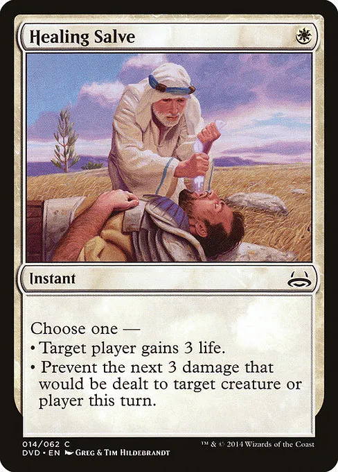 Healing Salve · Duel Decks Anthology: Divine vs. Demonic 14/62