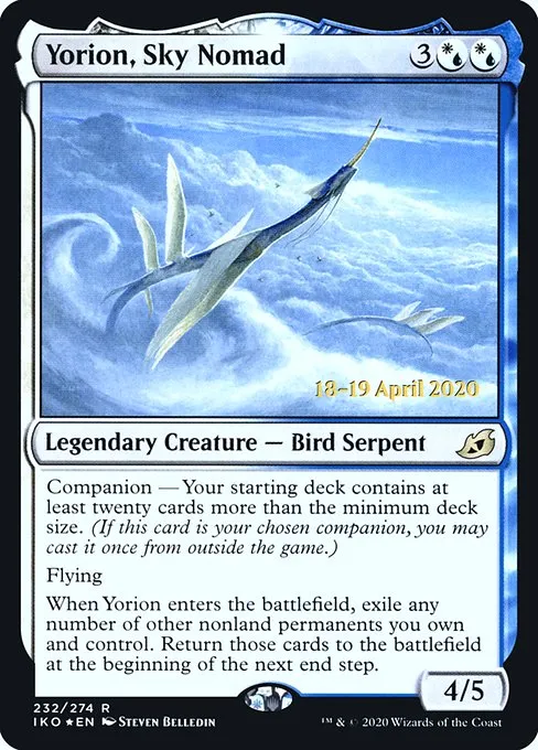 Yorion, Sky Nomad · Ikoria: Lair of Behemoths Promos 232s/137