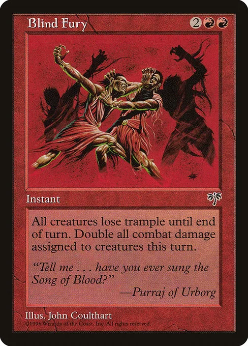 Blind Fury · Mirage 158/353