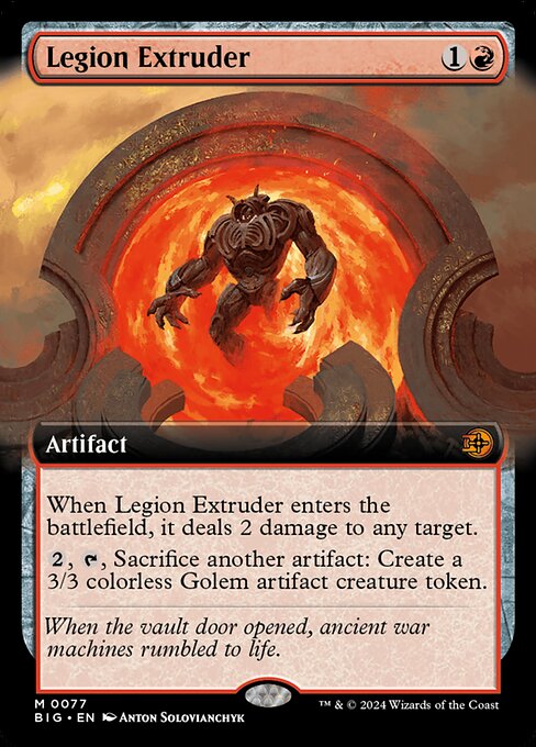 Legion Extruder · The Big Score 77/95