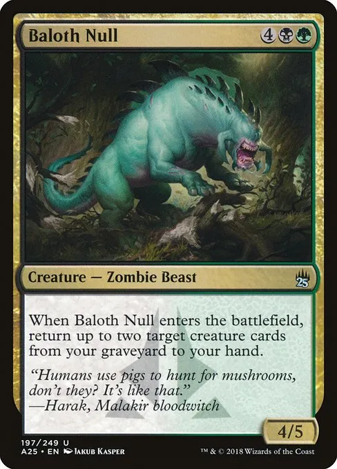 Baloth Null · Masters 25 197/249