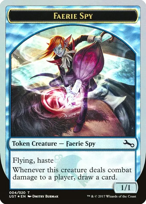 Faerie Spy · Unstable Tokens 4/20