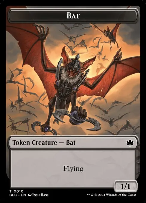Bat · Bloomburrow Tokens 10/30