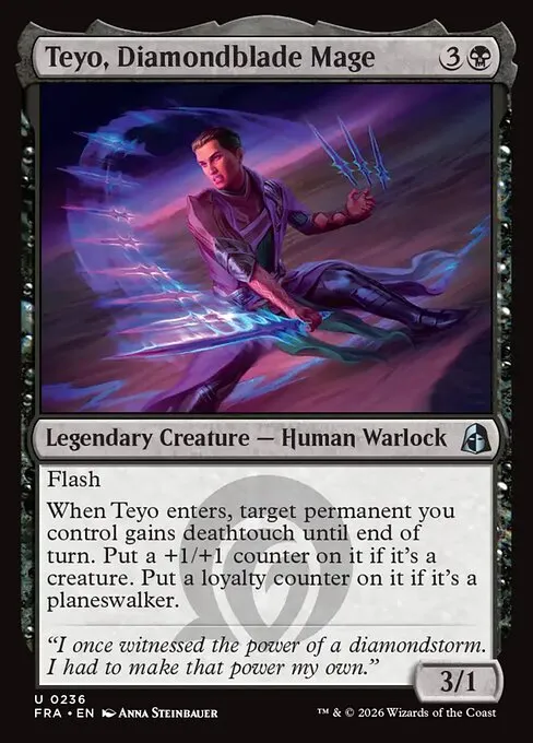 Teyo, Diamondblade Mage · Reality Fracture 236/7