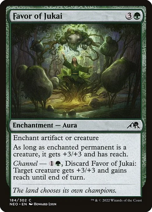 Favor of Jukai · Kamigawa: Neon Dynasty 184/531