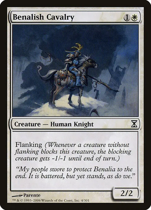 Benalish Cavalry · Time Spiral 4/301