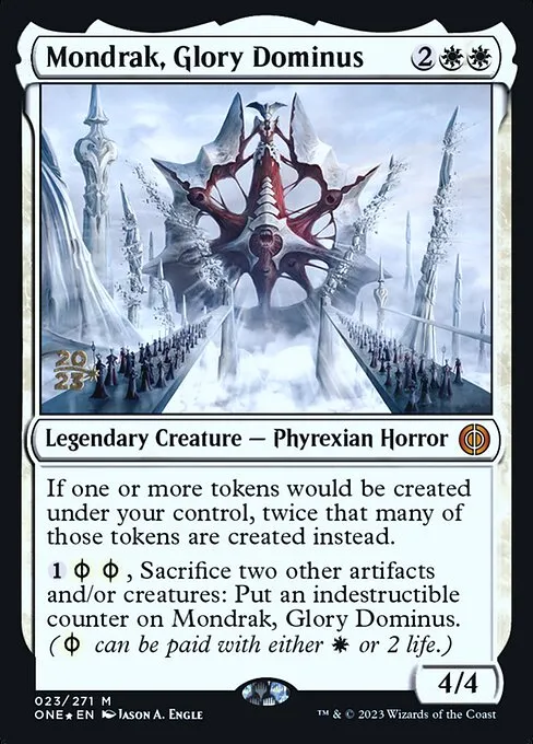 Mondrak, Glory Dominus · Phyrexia: All Will Be One Promos 23s/160