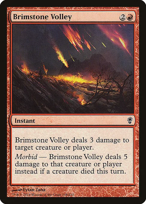 Brimstone Volley · Conspiracy 138/210