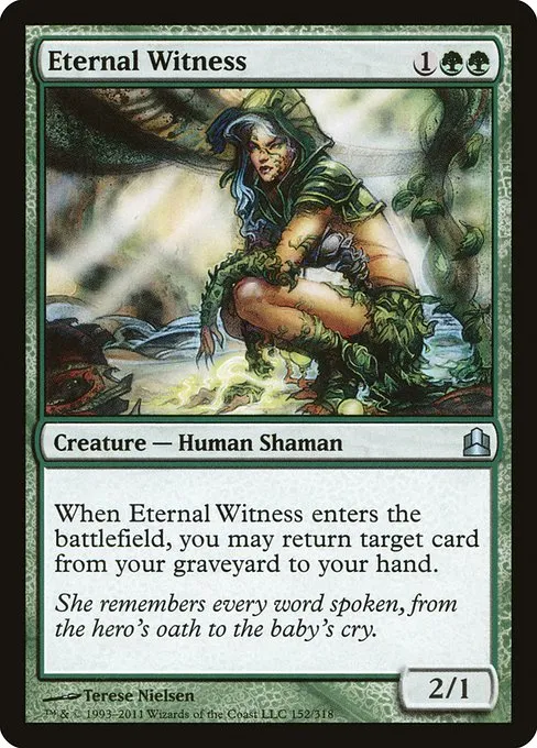 Eternal Witness · Commander 2011 152/318