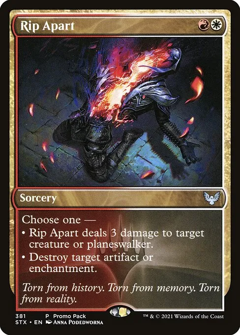 Rip Apart · Strixhaven: School of Mages 381/393