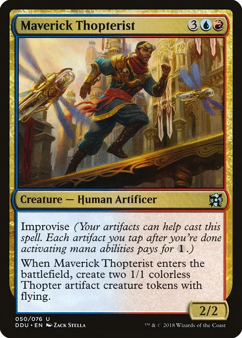 Maverick Thopterist · Duel Decks: Elves vs. Inventors 50/76