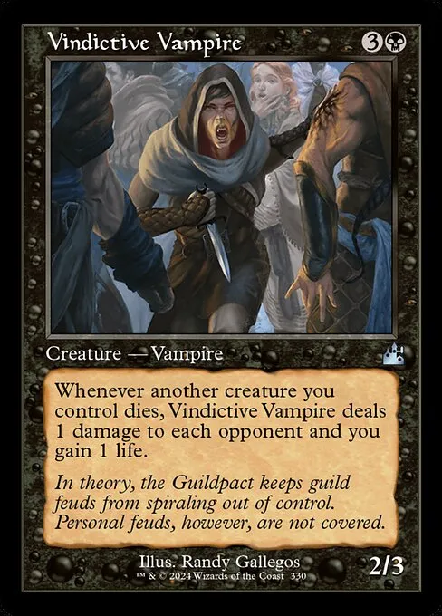 Vindictive Vampire · Ravnica Remastered 330/531